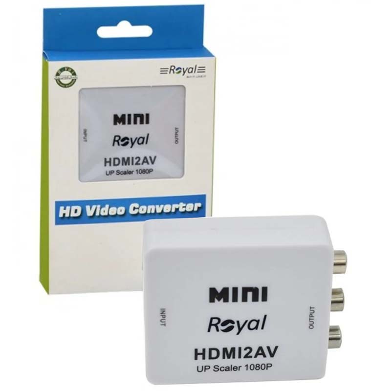 تبدیل HDMI TO AV رویال Royal RC-2030