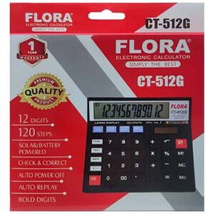 ماشین حساب فلورا Flora CT-512G
