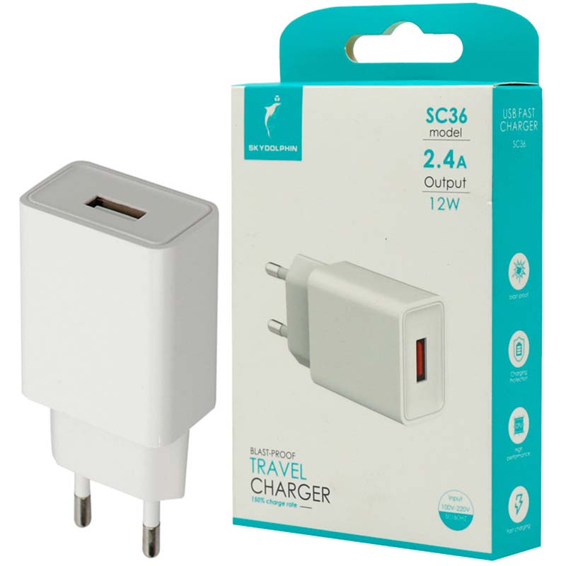 کلگی شارژر 12 وات اسکای دلفین Sky Dolphin SC36