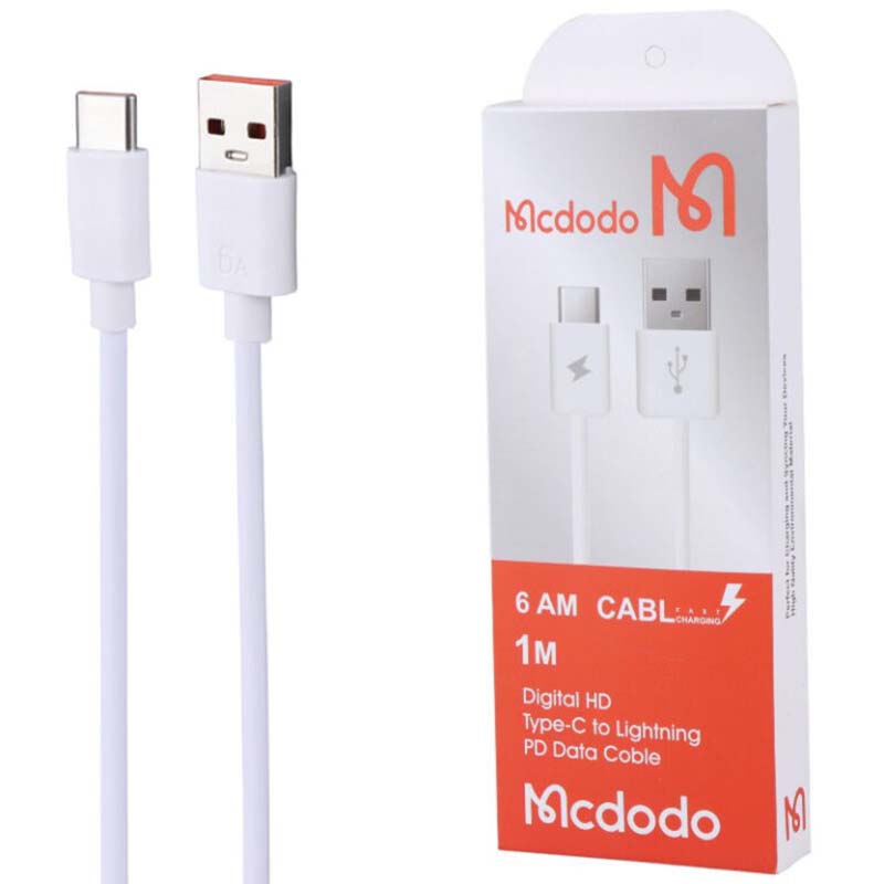 کابل شارژ تایپ سی Type-C مک دودو MCDODO 6AM
