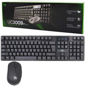 کیبورد و ماوس بی سیم یوسیتک UC-TECH UC-3009W