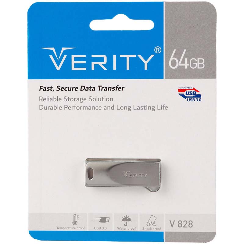فلش 64 گیگ USB3.0 وریتی VERITY V828