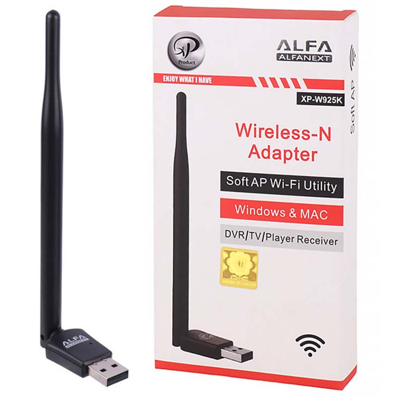 کارت شبکه USB آنتن بلند ایکس پی XP-W925