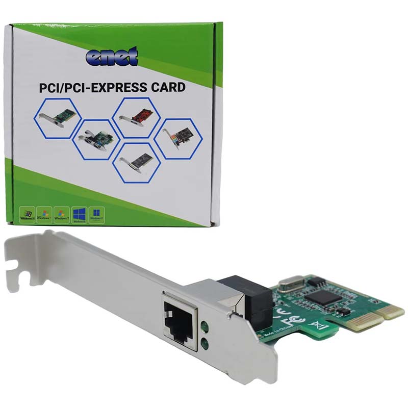 کارت شبکه اینترنال 10/100 PCI-EXPRESS MBPS ای نت Enet