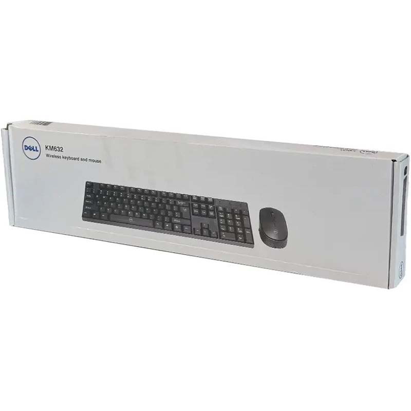 کیبورد و ماوس بی سیم طرح دل DELL KM632