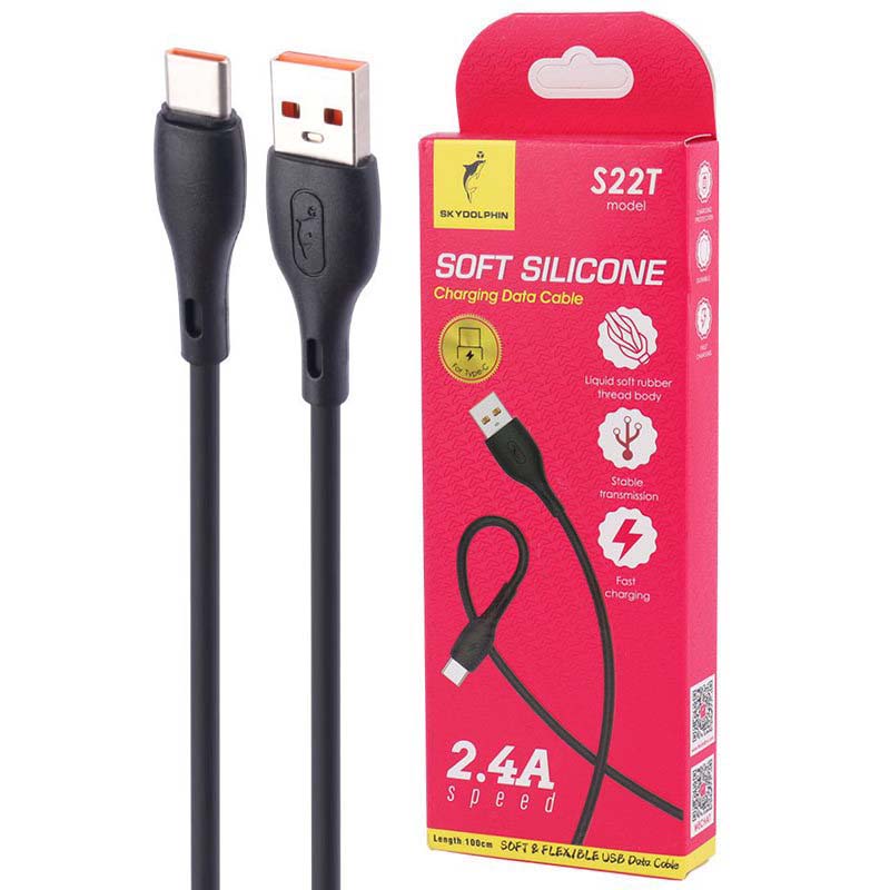 کابل شارژ تایپ سی Type-C اسکای دلفین Sky Dolphin S22T