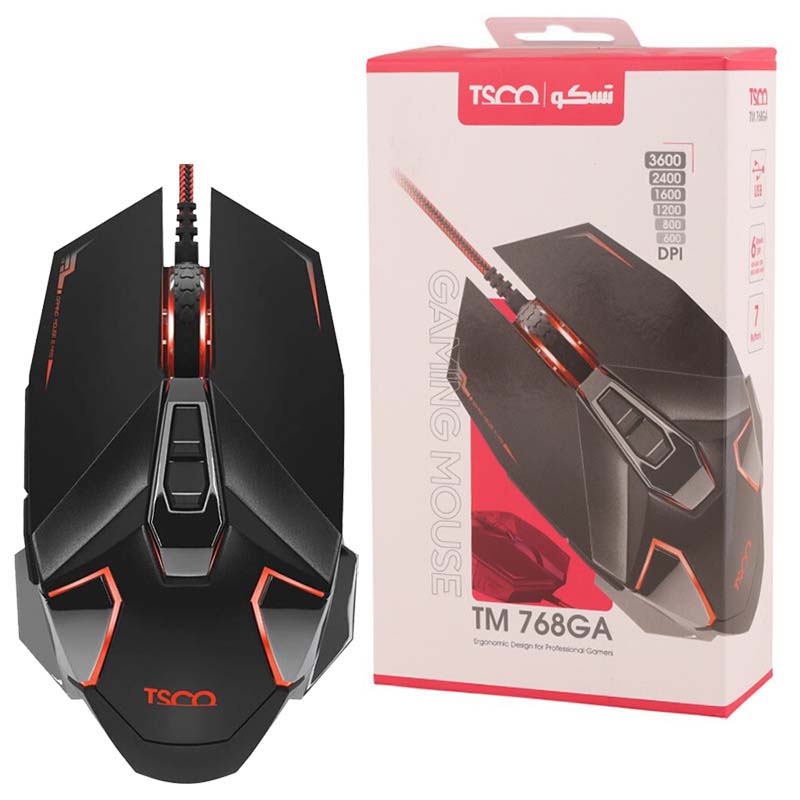 ماوس گیمینگ تسکو TSCO TM 768GA