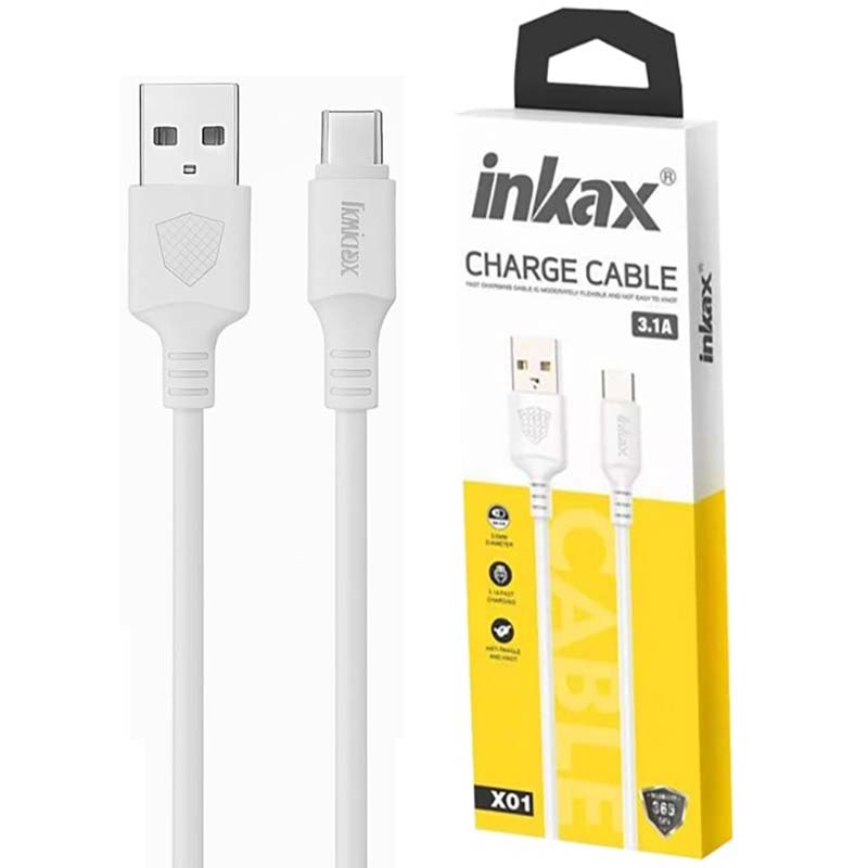 کابل شارژ تایپ سی Type-C اینکاکس inkax X01