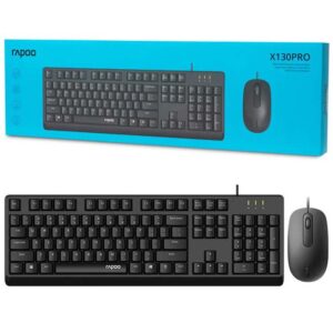 کیبورد و ماوس سیمی رپو Rapoo X130Pro