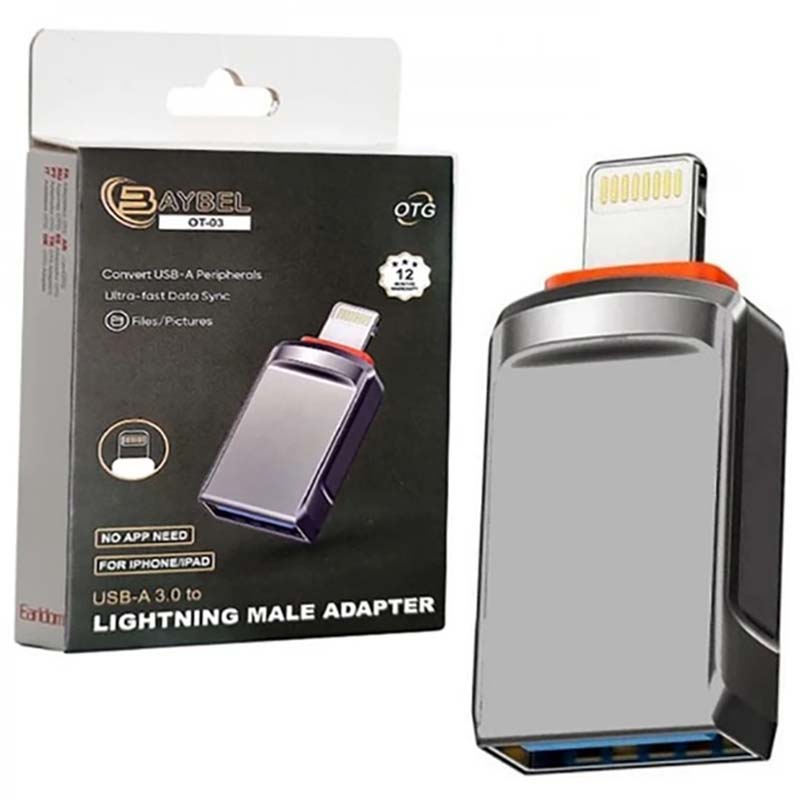 تبدیل OTG Lightning بایبل BAYBEL OT-03