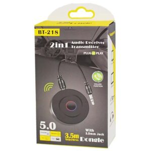 دانگل گیرنده و فرستنده بلوتوث ورژن 5.0 مدل BT-218