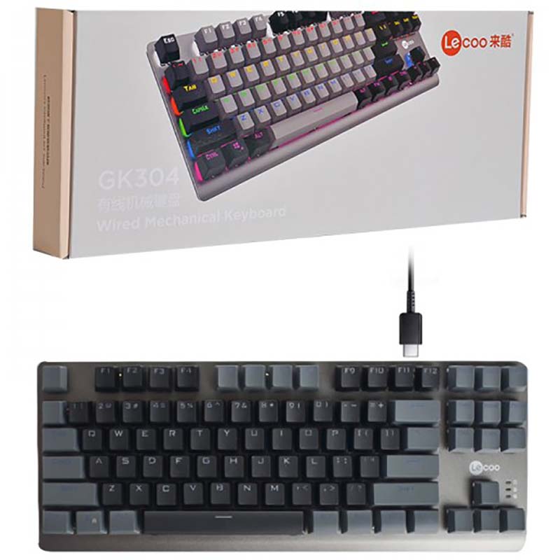 کیبورد گیمینگ مکانیکال لکو Lecoo GK304
