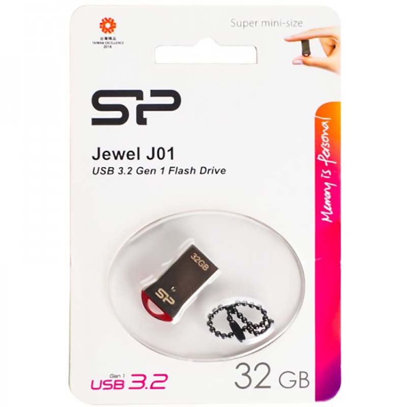 فلش 32 گیگ سیلیکون پاور Silicon Power Jewel J01 USB3.2