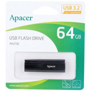 فلش 64 گیگ USB3.2 اپیسر Apacer AH25B