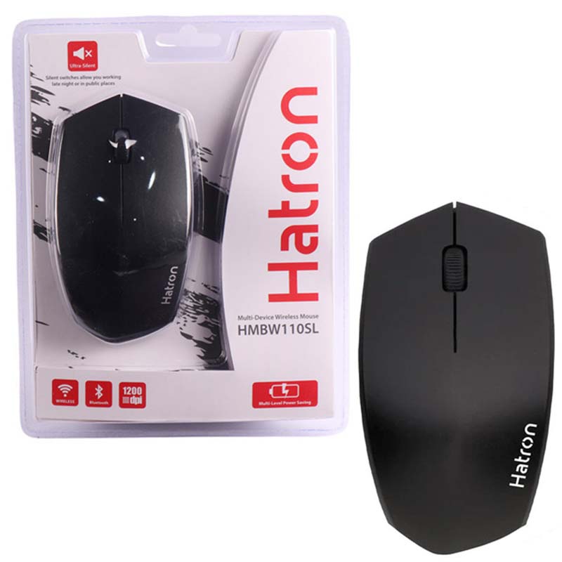 ماوس بی سیم Multi Mode سایلنت هترون Hatron HMBW110SL