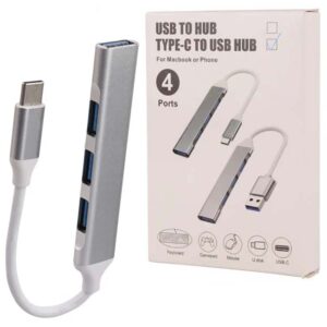 هاب 4 پورت Type-C USB2.0 مدل C-809