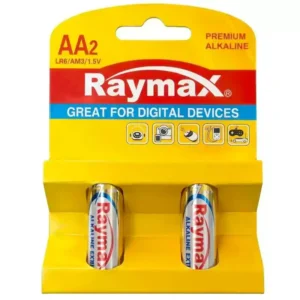 باتری قلمی Premium Alkaline رایمکس Raymax بسته 2 عددی