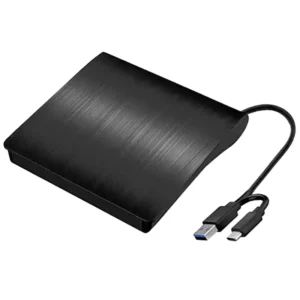 باکس باریک DVD رایتر اکسترنال TYPE-C + USB3.0 12.7mm دی تک DTECH