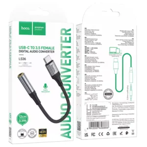 تبدیل TYPE-C To AUX هوکو Hoco LS36