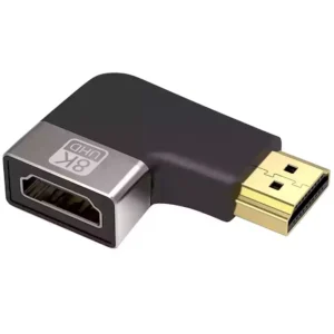 تبدیل نری به مادگی HDMI 8K فلت 90 درجه Left دی نت D-NET