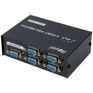 سوئیچ 4 پورت VGA کلید دار رویال Royal