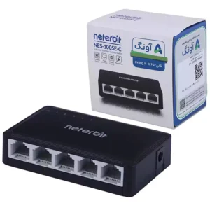 سوئیچ شبکه 5 پورت نتربیت Neterbit NES-1005E-C