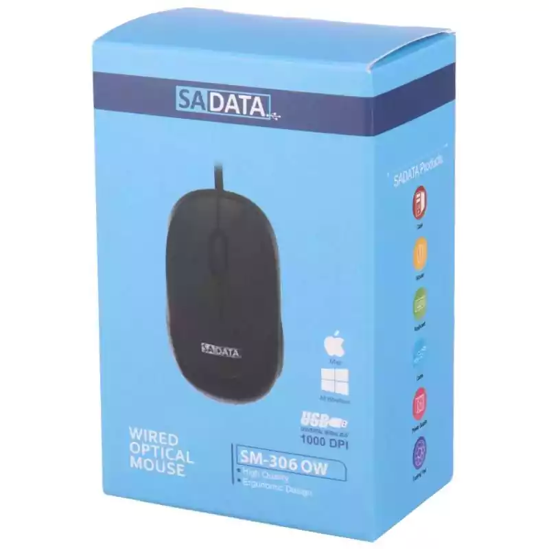 ماوس سیمی سادیتا SADATA SM-306 OW