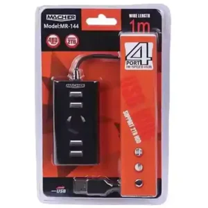 هاب 4 پورت USB2.0 مچر Macher MR-144