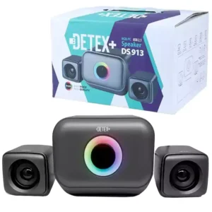 اسپیکر 2 تکه RGB دار دیتکس پلاس DETEX+ DS 913