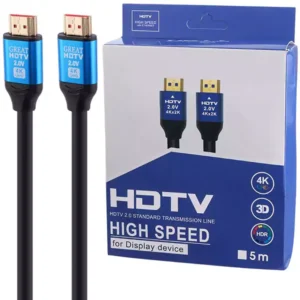 کابل 5 متری HDMI 4K گریت Great پک کارتنی
