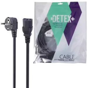 کابل برق پاور 3 متری دیتکس پلاس +DETEX