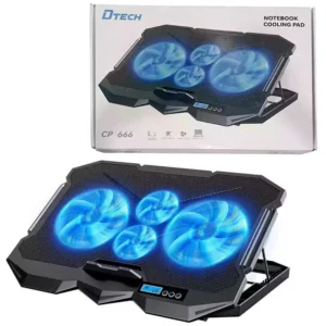 کول پد لپ تاپ LED دار 4 فن دی تک DTECH CP 666