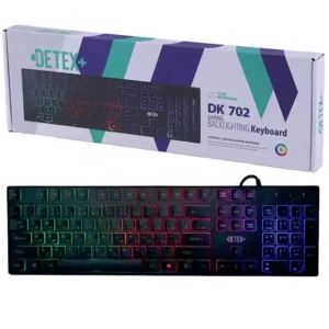 کیبورد گیمینگ دیتکس پلاس DETEX+ DK 702
